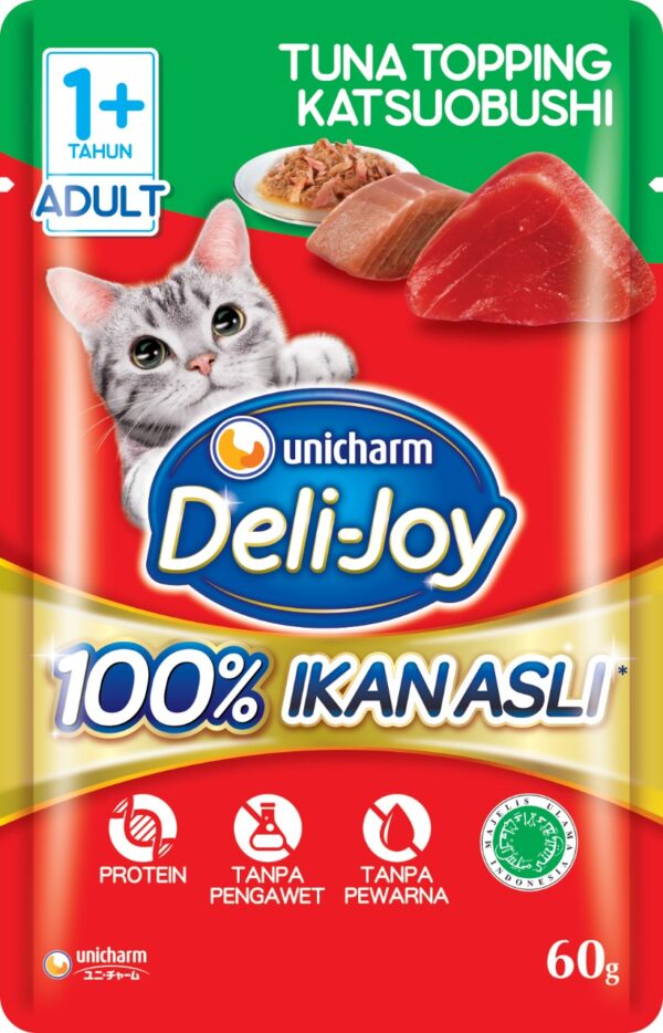 Dj Pouch Adult Tuna Topping Katsuobushi Packshot