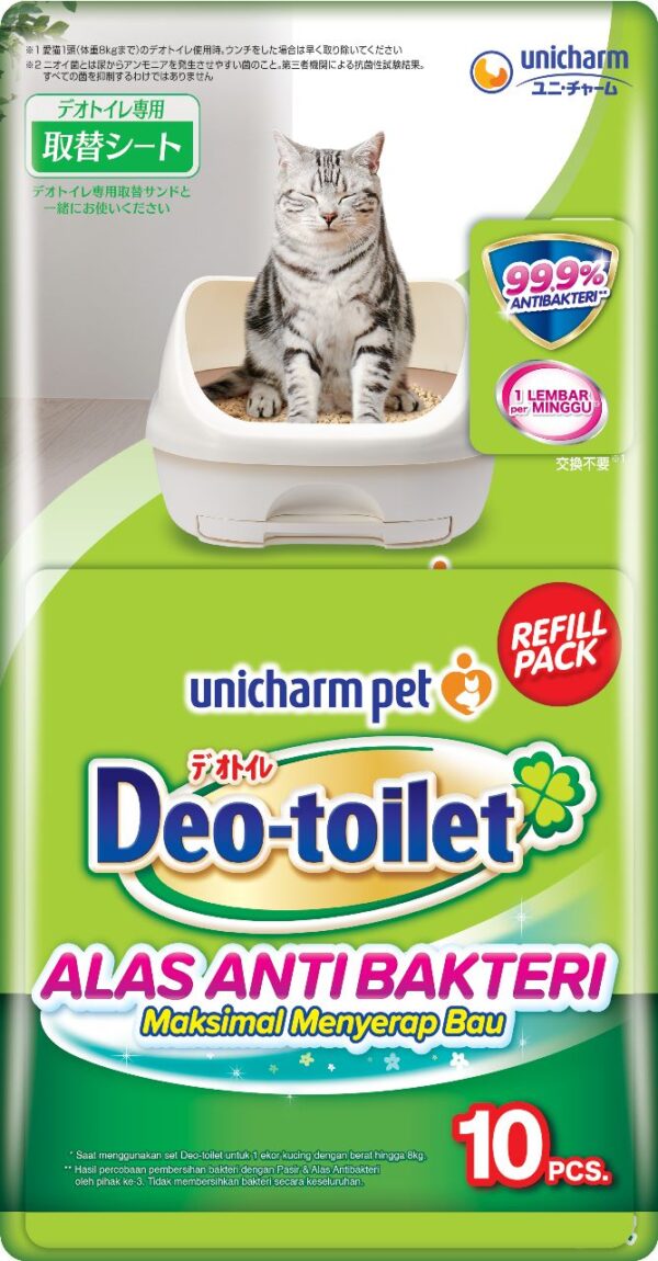 Deo-toilet Alas Antibakteri 10pcs