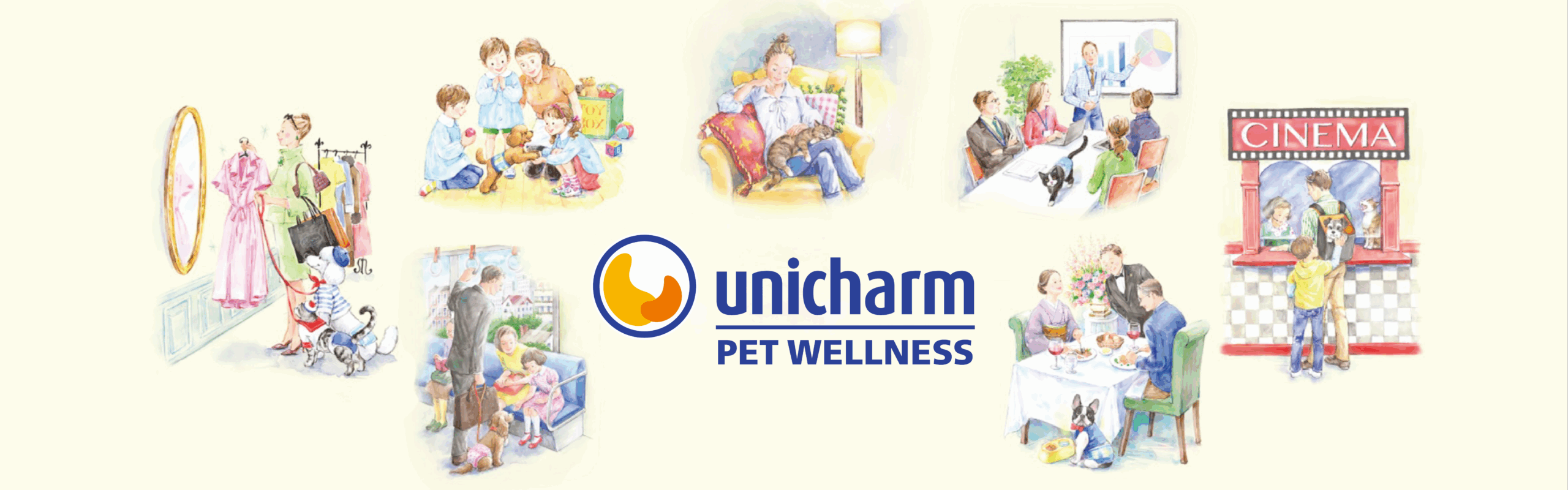Unicharm Pet Wellness Background