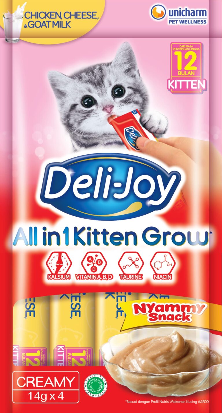 DeliJoy Snack Creamy KITTEN CHIKEN CHEESE & GOAT MILK